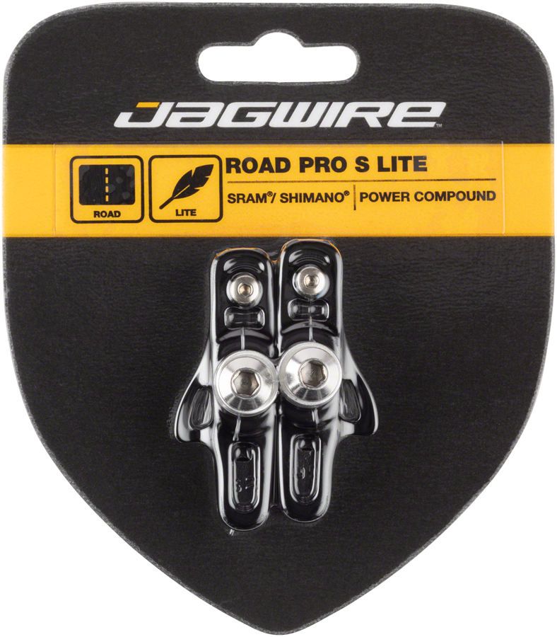 Jagwire Road Pro S Brake Pads SRAM/Shimano, Black 