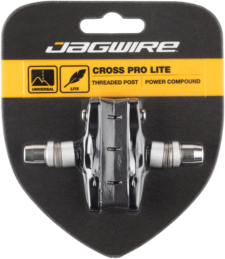 Jagwire Cross Pro Brake Pads Threaded Post Black 
