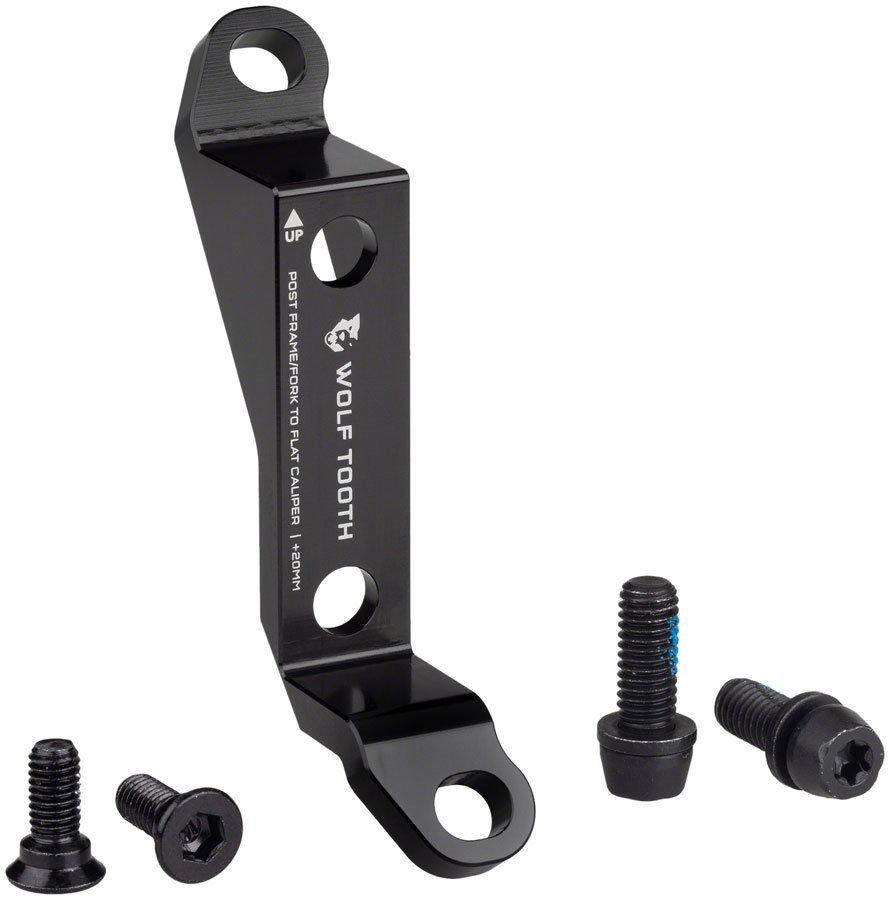 Wolf Tooth Disc Brake Adapter - Post to Flat Mount, +20mm 