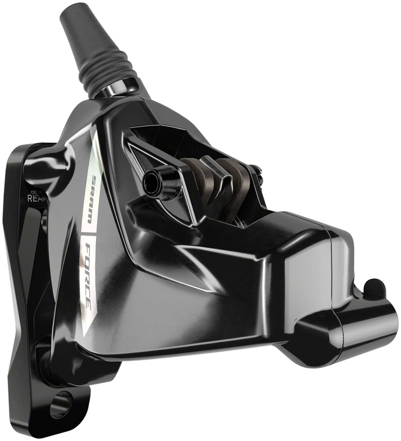 SRAM Force AXS eTap Hydraulic Disc Brake Caliper Assembly - Front or Rear, Flat Mount, Iridescent Gray, D2 