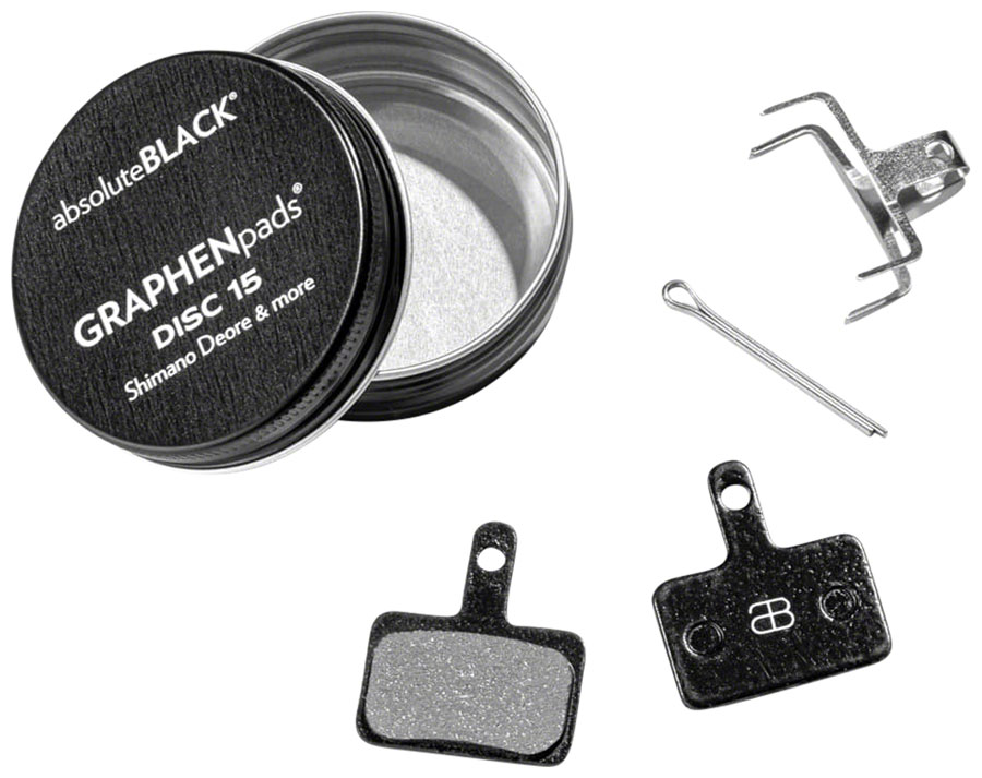 absoluteBLACK GRAPHENpads Disc Brake Pads - Shimano Deore, 15 