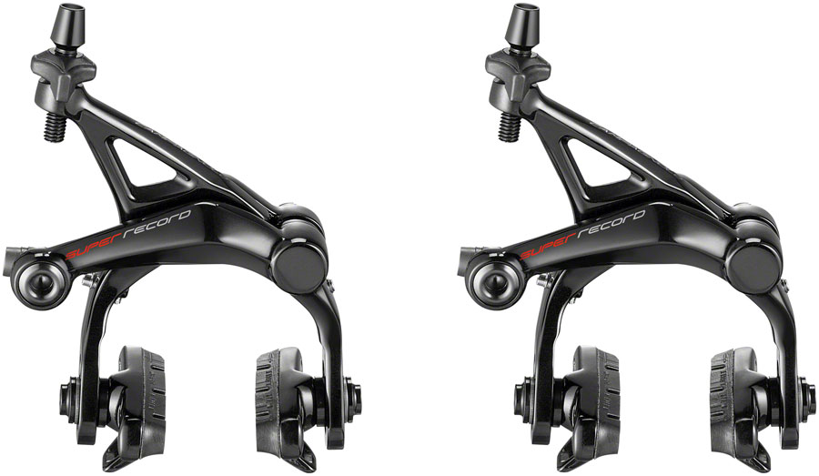 Campagnolo Super Record Brakeset, Dual Pivot Front and Rear, Black 