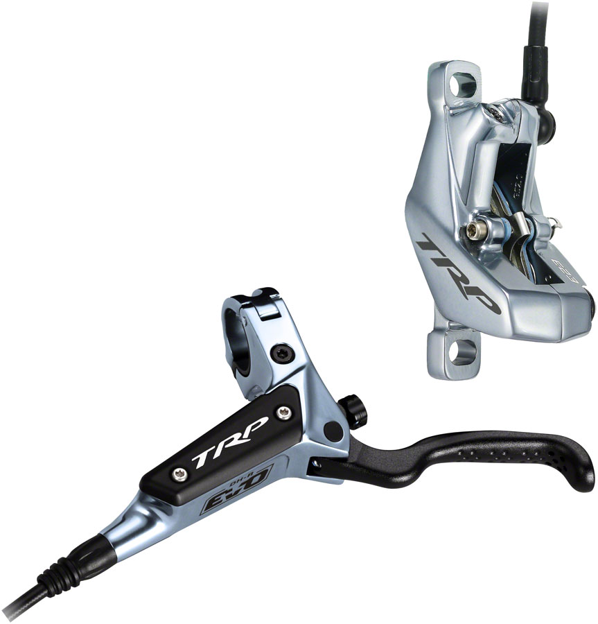 TRP DH-R EVO HD-M846 Disc Brake and Lever - Rear, Hydraulic, Post Mount, Silver 