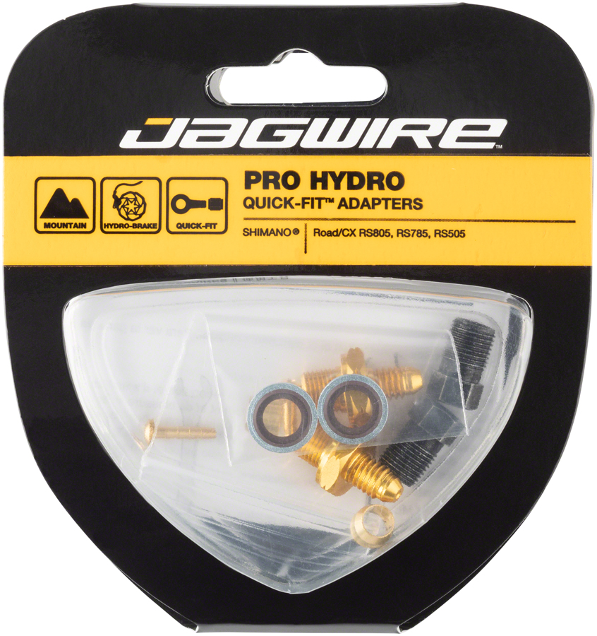 Jagwire Pro Disc Brake Hydraulic Hose Quick-Fit Adaptor for Shimano Road/CX 