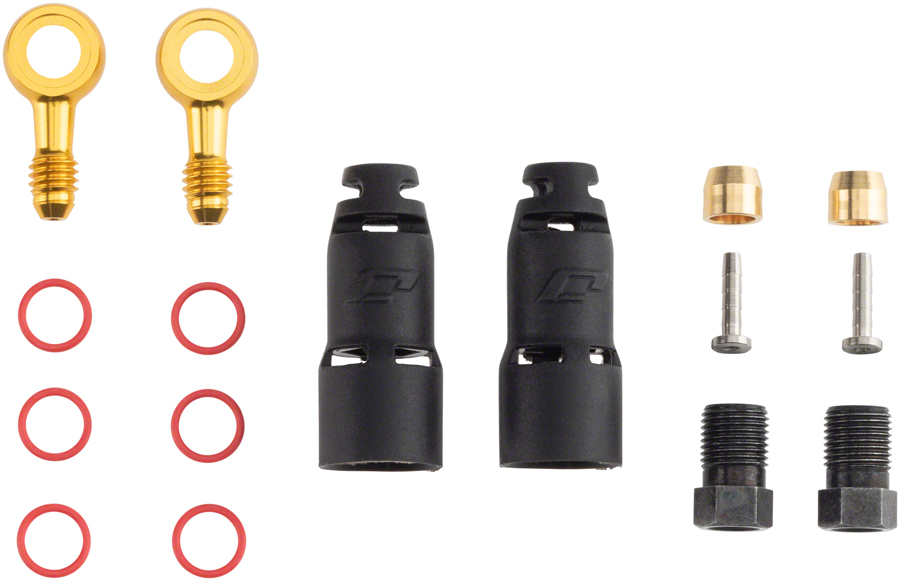 Jagwire Pro Disc Brake Hydraulic Hose Quick-Fit Adaptor for Shimano XTR, XT, SLX, Saint, Zee, and Alfine 