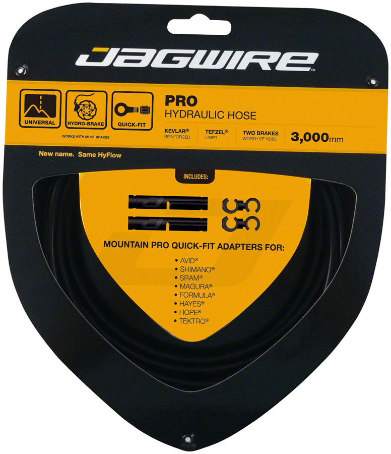 Jagwire Pro Hydraulic Disc Brake Hose Kit 3000mm, Black






