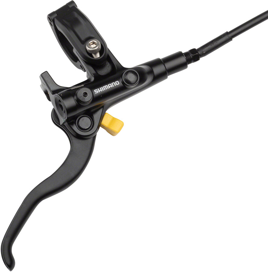 Shimano Deore BL-M4100/BR-MT420 Disc Brake and Lever - Rear, Hydraulic, Resin Pads, Gray 