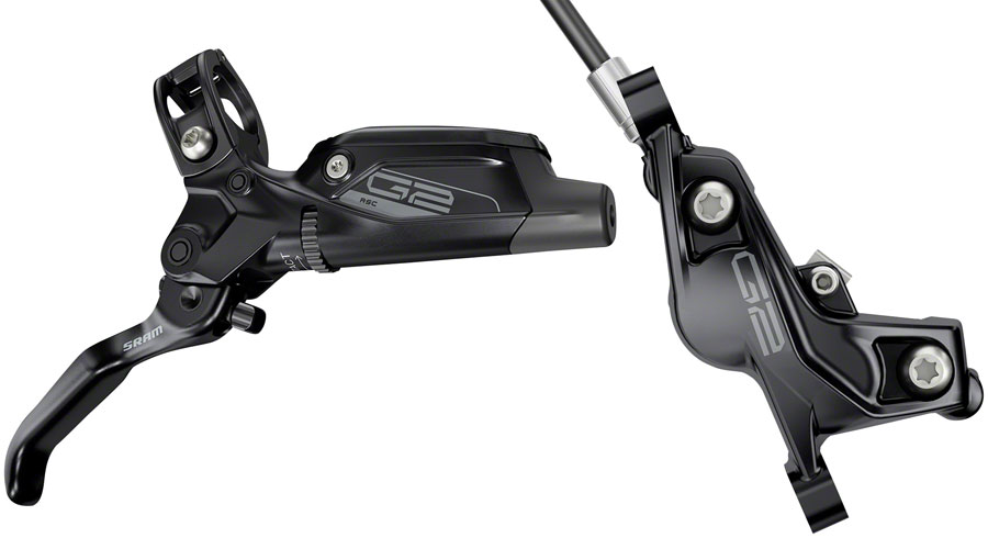 SRAM G2 RSC Disc Brake and Lever - Front, Hydraulic, Post Mount, Diffusion Black, A2 