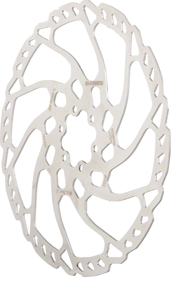 Shimano SLX SM-RT66-L Disc Brake Rotor - 203mm, 6-Bolt, Silver