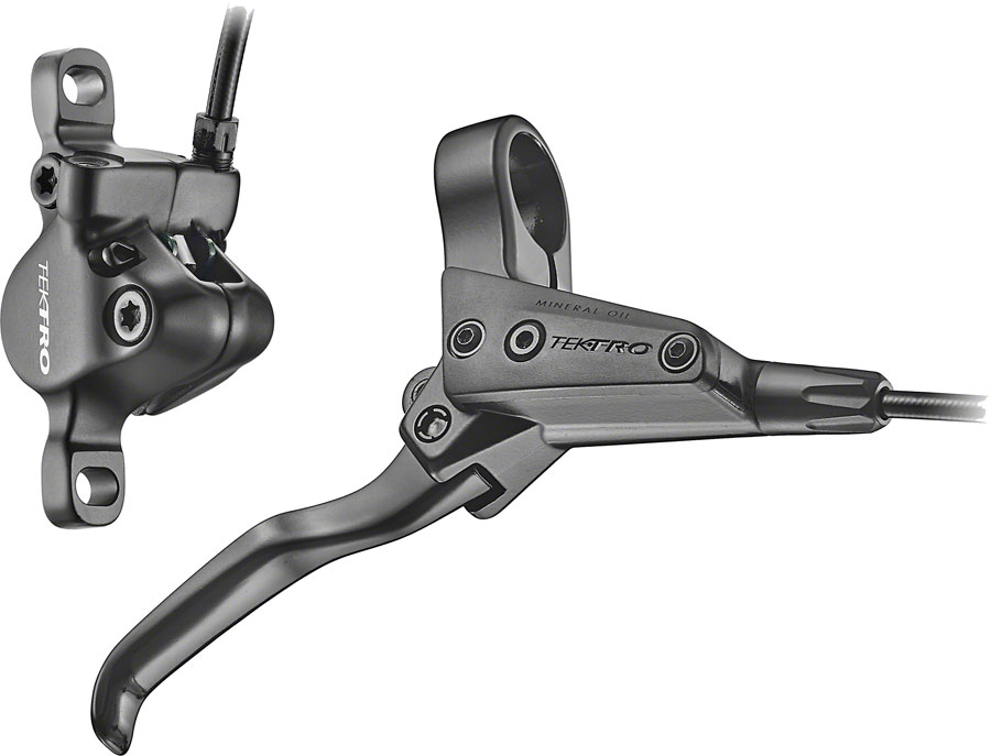 Tektro HD-M280 Disc Brake and Lever - Right, Hydraulic, Post Mount, Black 