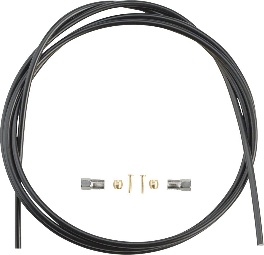 Shimano SM-BH59-JK Low Pressure Disc Brake Hose Kit - Straight Caliper Caliper Connector, 2000mm, Black 