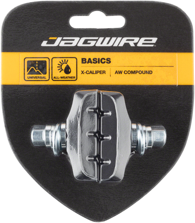 Jagwire Basics X-Age Molded Brake Pads Threaded 50mm Pad 