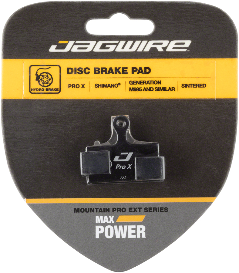 Jagwire Pro Extreme Sintered Disc Brake Pads - For Shimano S700, M615, M6000, M785, M8000, M666, M675, M7000, M9000, M9020, M985, M987 