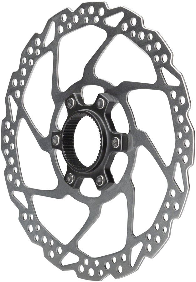 Shimano Deore SM-RT54-M Disc Brake Rotor - 180mm, Center Lock, For Resin Pads Only, External Lockring, Silver 
