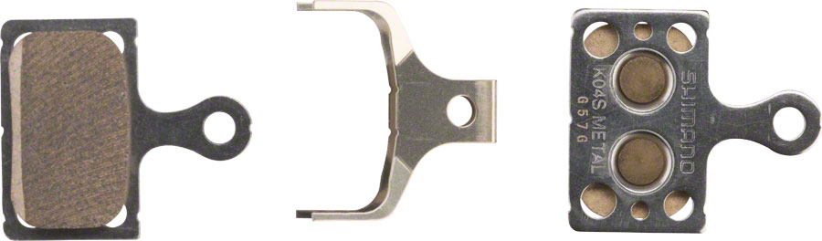 Shimano K04S Metal Disc Brake Pads for Flat Mount BR-RS805, BR-RS505 Road Disc Calipers