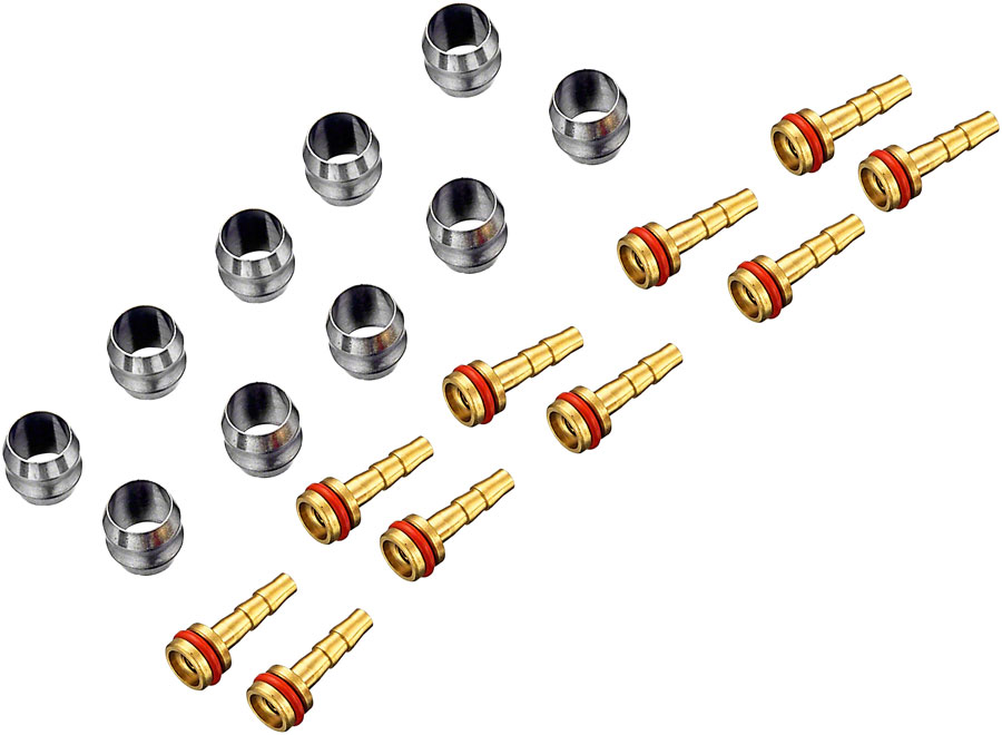 Tektro Hydraulic Brake Hose Small Parts Kit - For 5.0mm Hose 