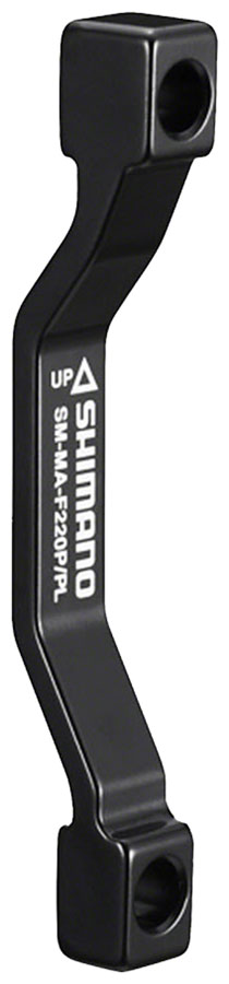 Shimano SM-MA-F220P/PL Disc Brake Adaptor - 203mm Post Mount Fork/Frame to 220mm Disc Brake Rotor 