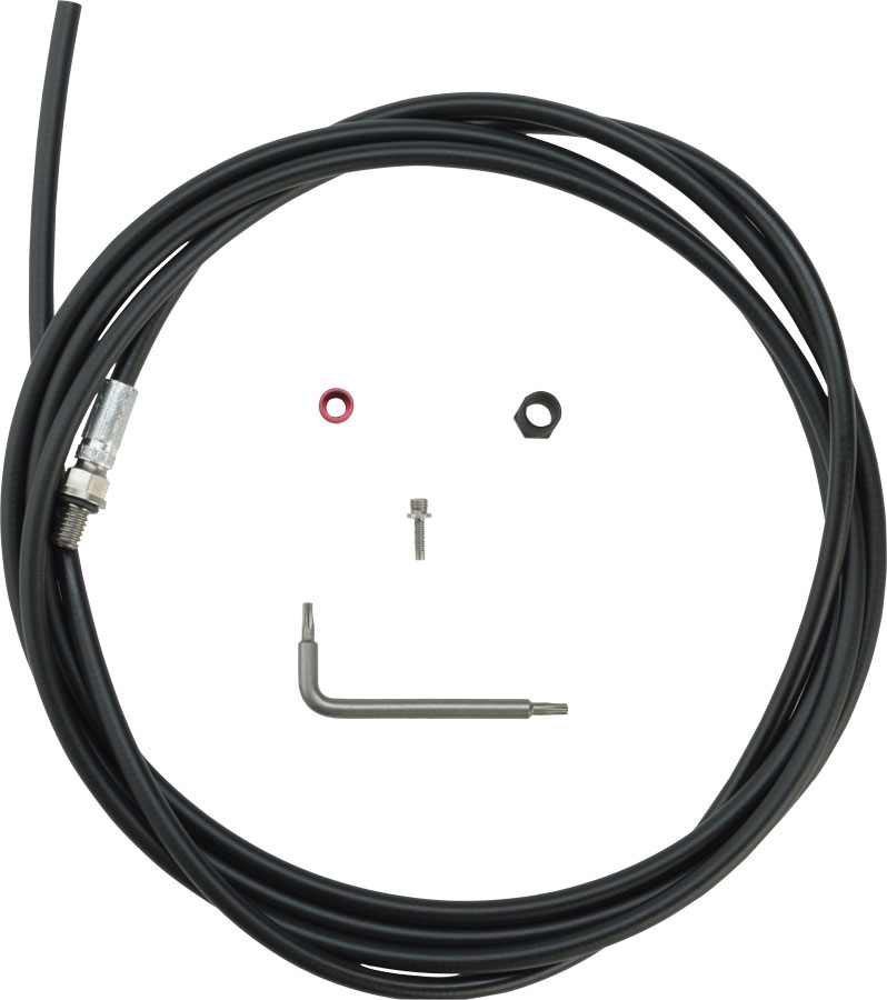 Avid Elixir Hydraulic Line Kit, Fits Elixir 5, R, CR, X0, CR, Mag, 2012+ XX, Trail, 2 Meters, Black 