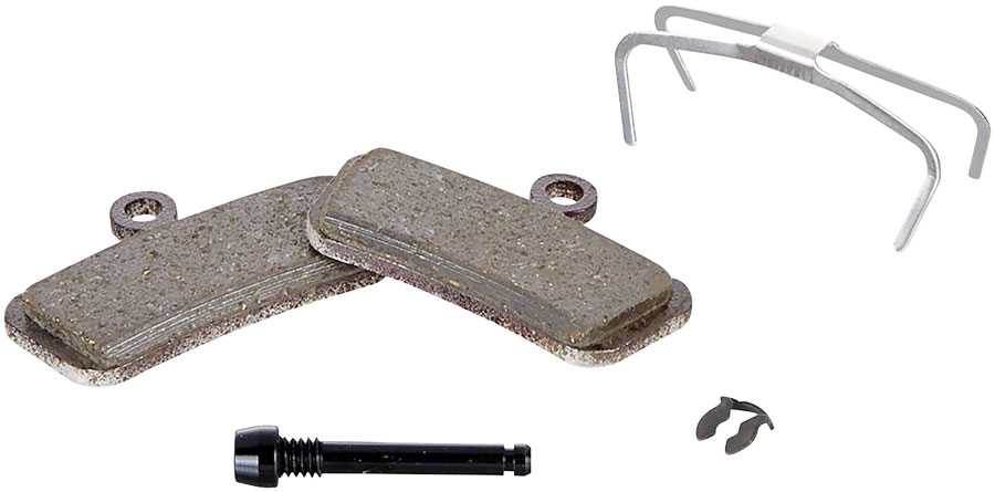 SRAM Disc Brake Pads - Organic Compound, Steel Backed, Powerful, For Trail, Guide, and G2 