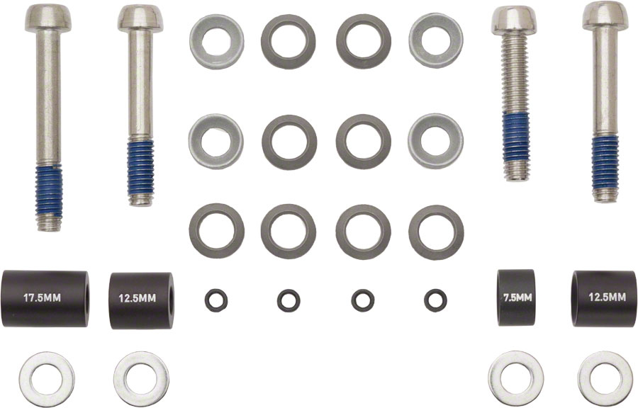 Avid/ SRAM 20mm Post Mount Disc Brake Adaptor, Fits 180mm Front and 160mm Rear Rotors