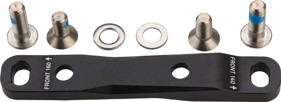 SRAM 0/20mm Flat Mount Disc Brake Adaptor, Fits 140 and 160mm Front Rotors 