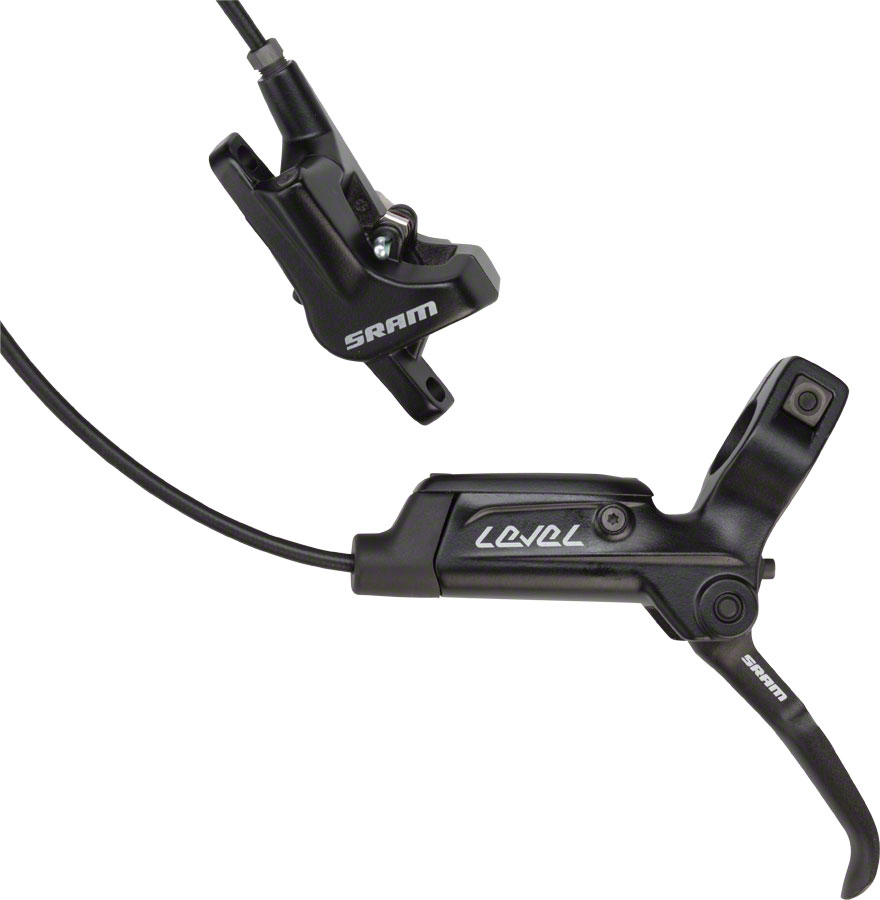 SRAM Level Disc Brake and Lever - Front, Hydraulic, Post Mount, Black, A1 