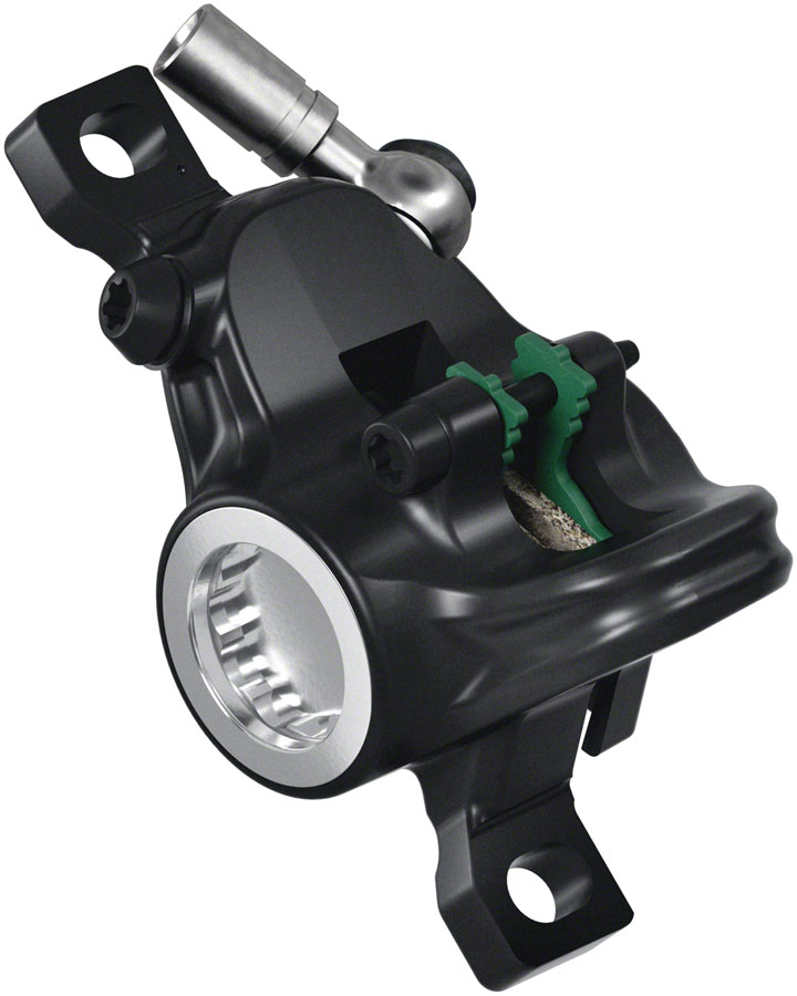 Magura MT4 eSTOP Disc Brake Caliper - Hydraulic, Black 