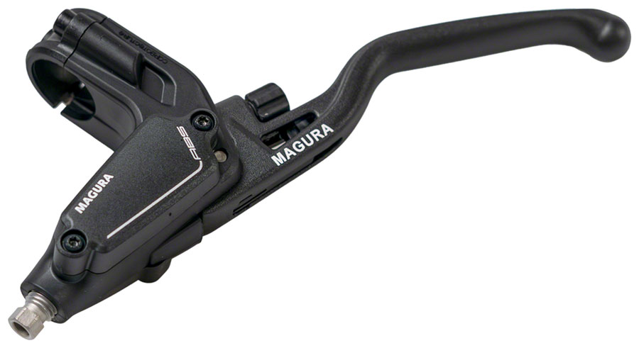 Magura MT C ABS Disc Brake Master Cylinder and Lever Assembly - 3-Finger, Left, Aluminum Blade, Black 