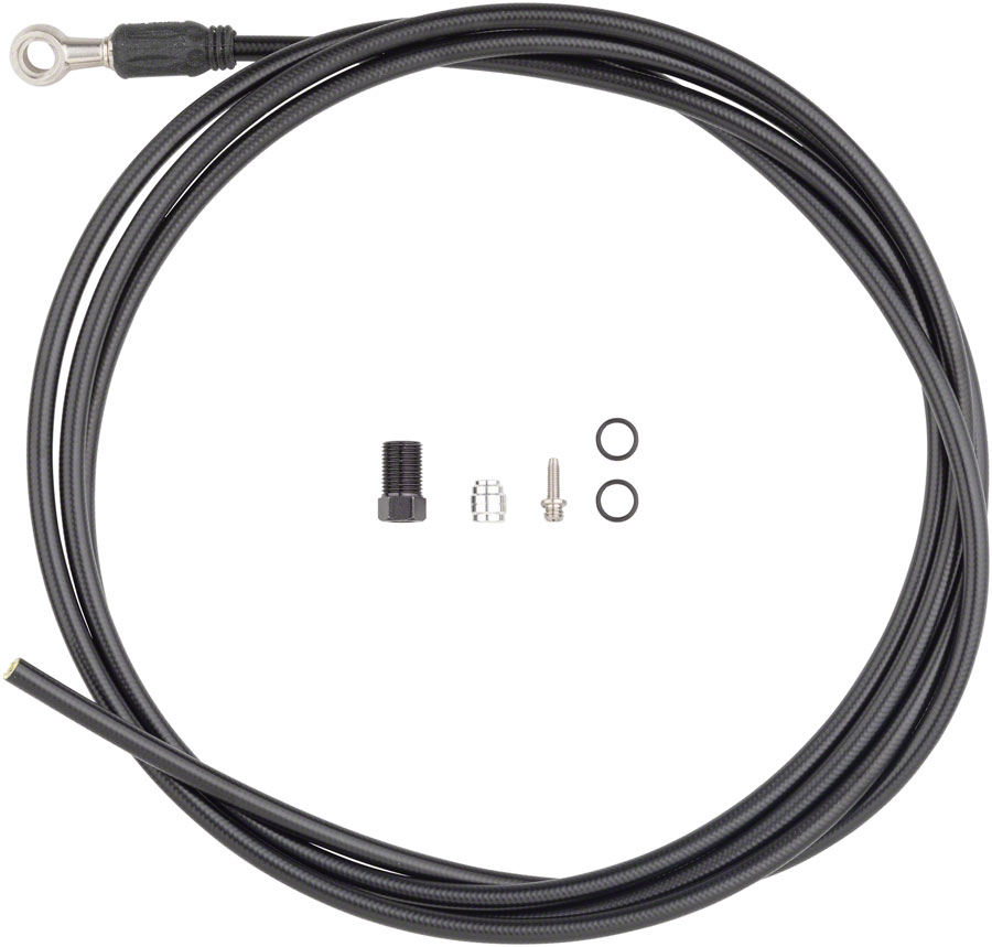 Jagwire Sport DOT Hydraulic Hose Kit for SRAM G2, Guide (B1), 2000mm, Black