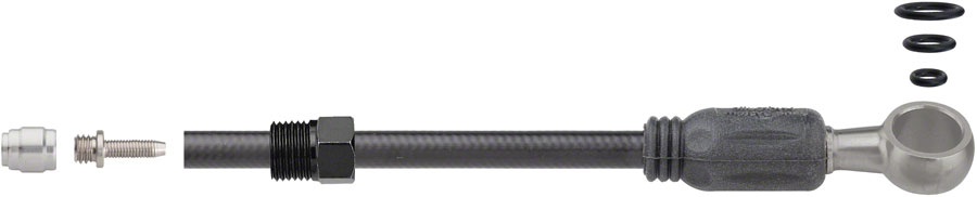Jagwire Sport DOT Hydraulic Hose Kit - For SRAM Red eTap HRD (2017–2019)~ S900 Aero HRD (2017-2019), 2000mm, Black