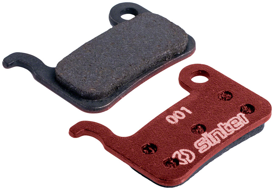 Sinter Red s514 Compound Organic Disc Brake Pads - Shimano A Type, Sinter Type 001, One Pair 