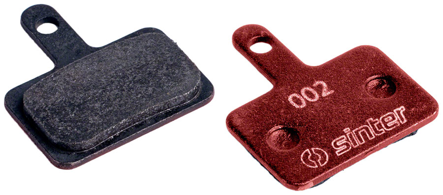 Sinter Red s514 Compound Organic Disc Brake Pads - Shimano B Type, Sinter Type 002, One Pair 