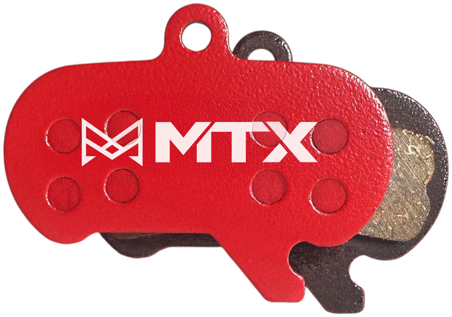 MTX Red Label RACE Disc Brake Pads - Ceramic/Kevlar Compound, SRAM Maven, 4-Piston, Single Set
