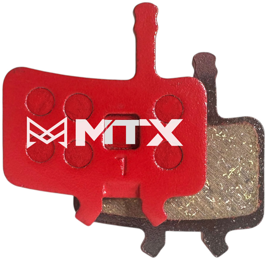 MTX Red Label RACE Disc Brake Pads - Ceramic/Kevlar Compound, Avid BB7 / Juicy, 2-Piston, Single Set