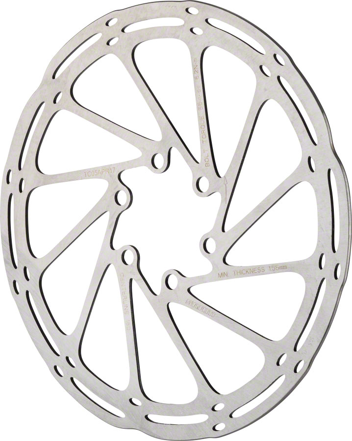 SRAM CenterLine Disc Brake Rotor - 180mm, 6-Bolt, Silver






