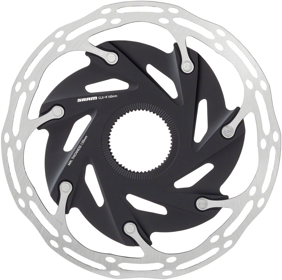 SRAM CenterLine XR Disc Brake Rotor - 160mm, Center Lock, Silver/Black






