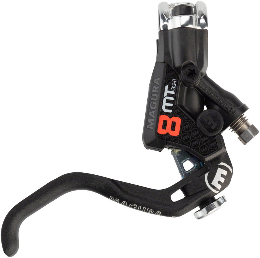 Magura MT8 Pro Disc Brake Master Cylinder Assembly, 1-Finger HC Lever with BAT adjustment, Black 