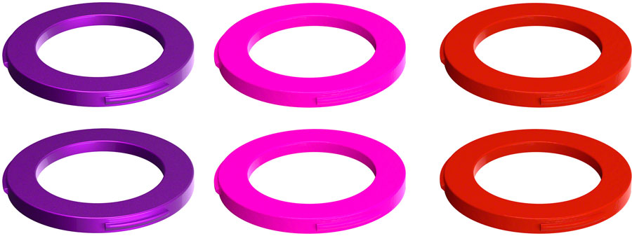 Magura 2-Piston Caliper Colored Cover Kit for one Caliper, Purple, Red, Neon Pink 