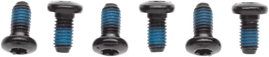 SRAM/ Avid T25 Disc Rotor Bolts, Set of 6 
