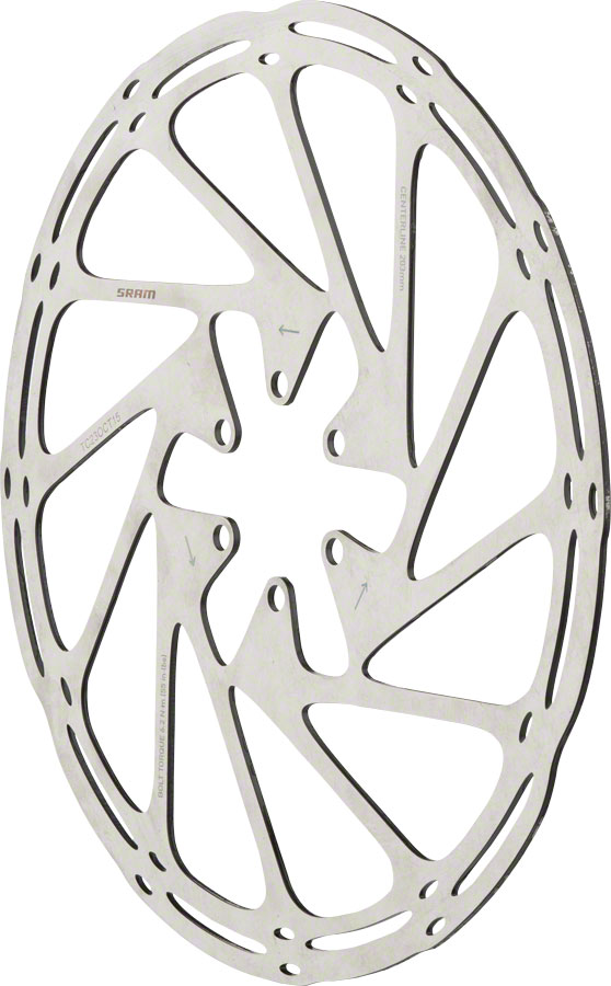 SRAM CenterLine Disc Brake Rotor - 203mm, 6-Bolt, Silver






