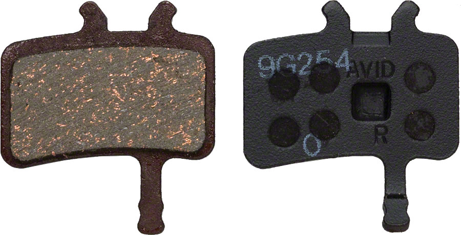 Avid Disc Brake Pads - Organic Compound, Steel Backed, Quiet, For Juicy and BB7, Bulk Box of 20 