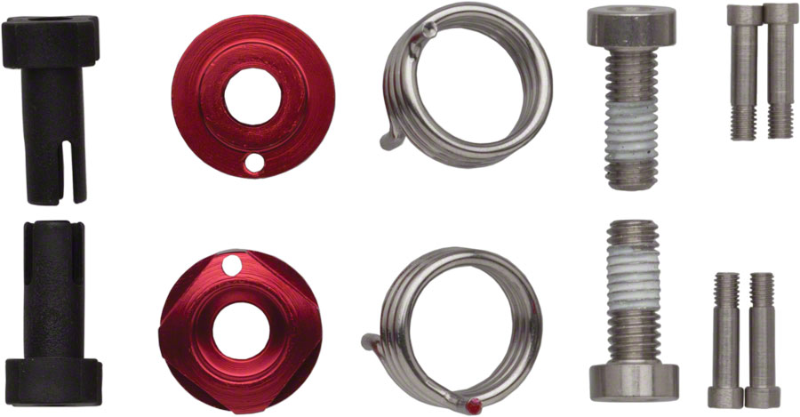 Avid Shorty Ultimate Arm Spring Service Parts Kit, Red Cover






