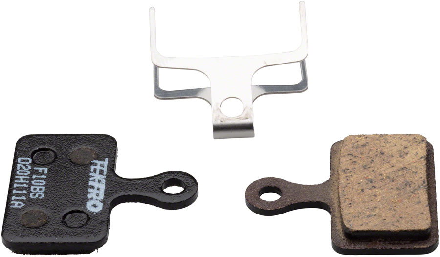 Tektro F10BS Disc Brake Pads - For Flat Mount Brakes, Fits HD-R510, HD- R310, and HD-R290, Black 