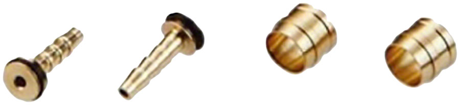 Tektro Olive and Barb Kit - For 5.5mm Hose, 10 Pack 