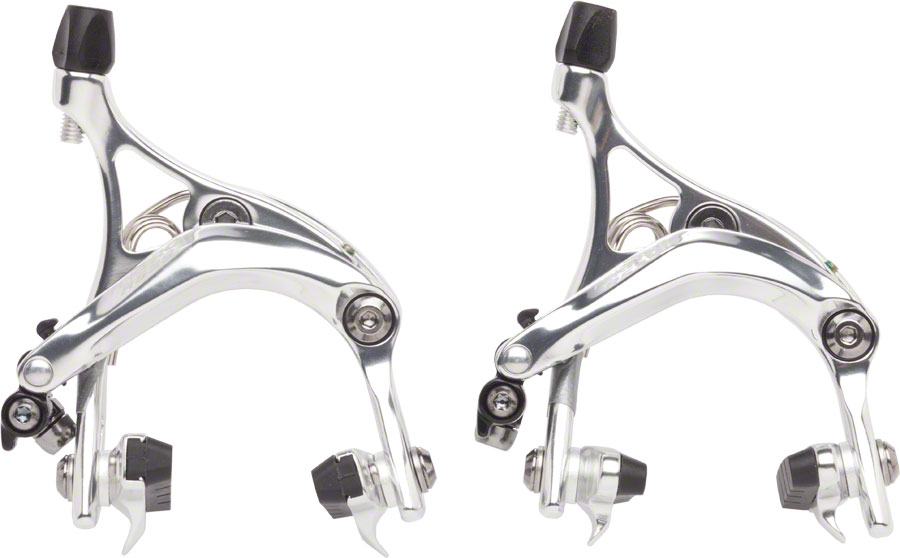 Tektro R539 Road Caliper Set Front & Rear Silver 47-57mm QR 