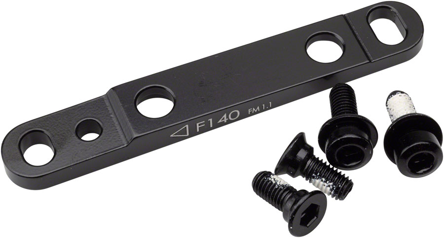 Tektro Disc Brake Adaptor - Front Flat Mount, Compatible with 140/160mm Rotor 