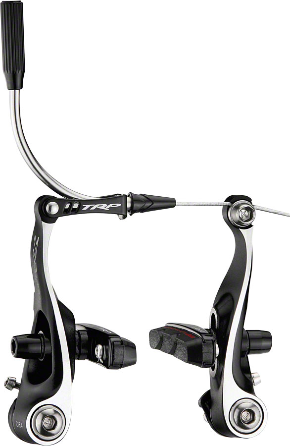 TRP CX8.4 Mini Linear Pull Brake Set, Front and Rear, Black 