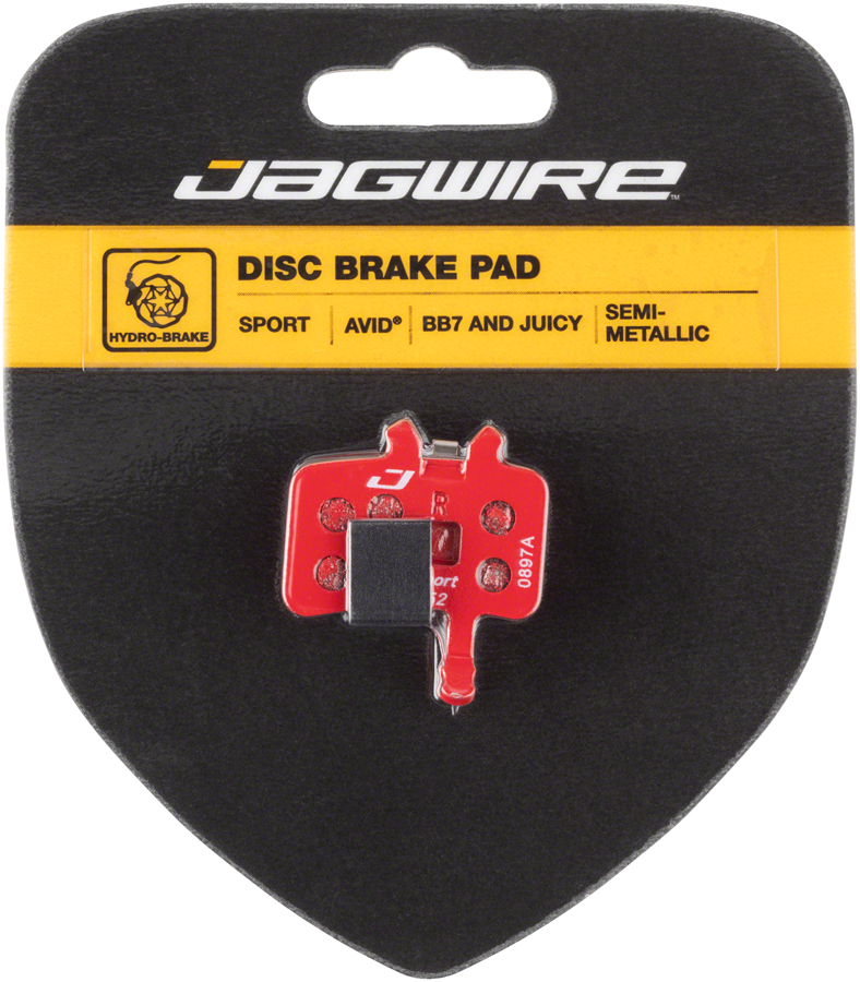 Jagwire Mountain Sport Semi-Metallic Disc Brake Pads for Avid BB7, All Juicy Models 