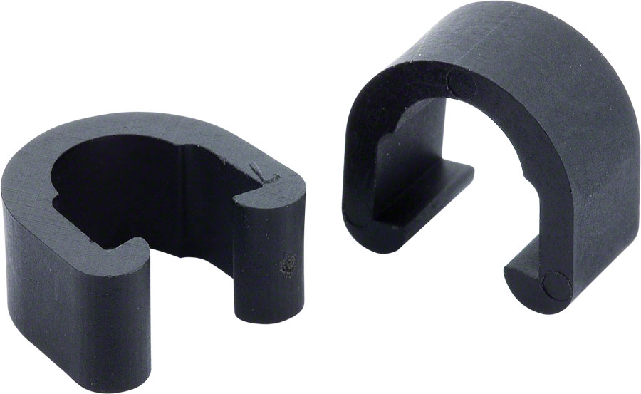 Jagwire C-Clip Housing or Hose Guide Box of 4 Black






