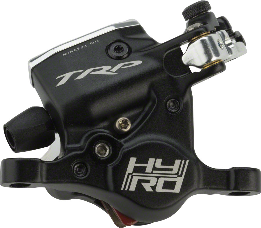 TRP HY/RD Mechanical/Hydraulic Post Mount Brake: Black 